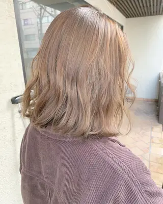 ミディアム カラー flocci🌙 フロクシのヘアスタイル