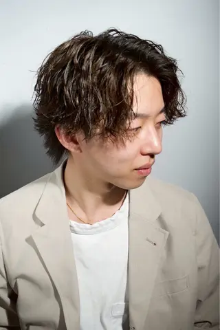 ミディアム 松永 望愛のヘアスタイル