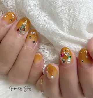 ネイル infinity skyのネイルデザイン