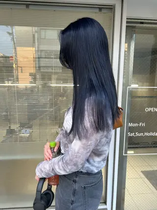 ロング カラー 透明感カラー🫧 nanohaのヘアスタイル