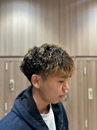 パーマ メンズ 波巻き･カルマ パーマ特化/aoiのヘアスタイル