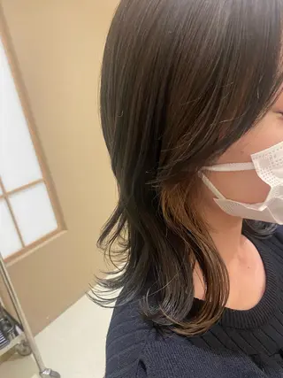 ミディアム みやび🫧髪質改善 🫧透明感カラー🫧のヘアスタイル