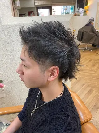 メンズ 藤野 陵平のヘアスタイル