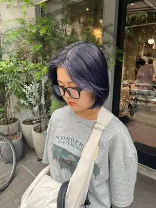 ショート ZEST kalon RINAのヘアスタイル