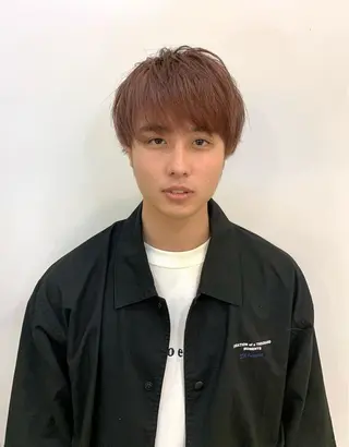 ショート カラー ヘアアレンジ メンズ 〽️magico/ ウルフDaiki〽️のヘアスタイル