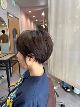 ショート 野口 咲愛のヘアスタイル