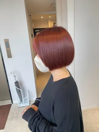 ショート カラー HARUKA韓国ヘア /Luana梅田のヘアスタイル