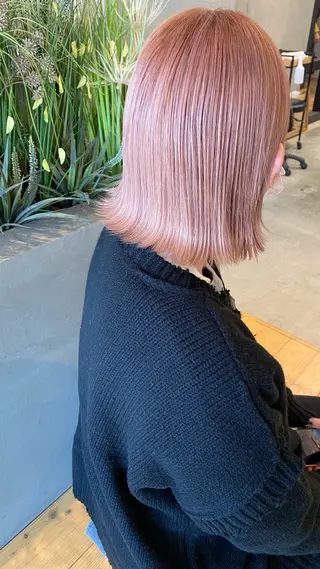 ミディアム カラー 🩷🍭中津・梅田 エリア🍬💜のヘアスタイル