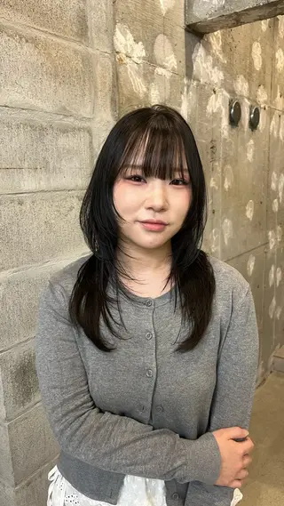 セミロング riko／ SYS by fitのヘアスタイル