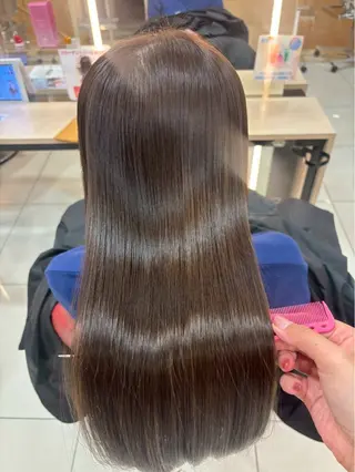 ロング パーマ 猪狩 杏菜のヘアスタイル