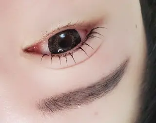 セミロング パーマ OREUM BEAUTY💆のマツエク・マツパデザイン