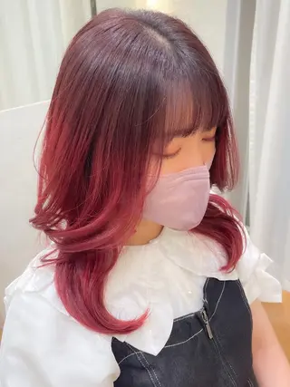 ミディアム 産休中2026.4月 復帰予定/野崎華代のヘアスタイル