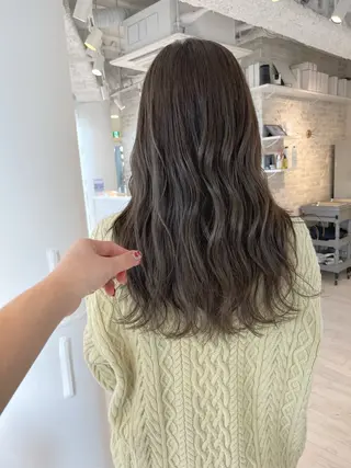 セミロング 村上 茉莉花のヘアスタイル