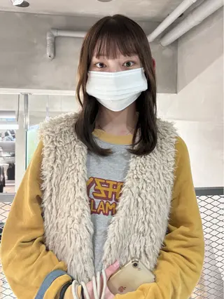 カラー 透明感カラー/set /hana🍀🪽‪のヘアスタイル