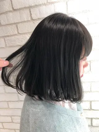 ミディアム カラー パーマ ヘアアレンジ メンズ キッズ ネイル マツエク・マツパ 新宿/髪質改善/ 美髪矯正✨浅江通友のヘアスタイル