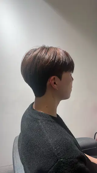 ショート パーマ メンズ特化 河内翔吾のヘアスタイル
