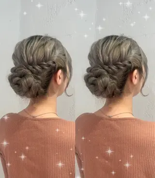 ロング ヘアメ/お呼ばれﾍｱ /横浜/nozomiのヘアスタイル