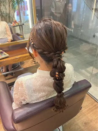 ヘアアレンジ 透明感カラー/ アレンジ✩akaneのヘアスタイル