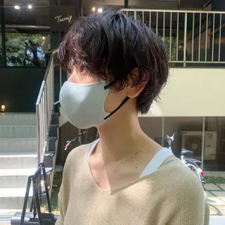 ショート YOKE/桃山台/ 山亀亜曇のヘアスタイル