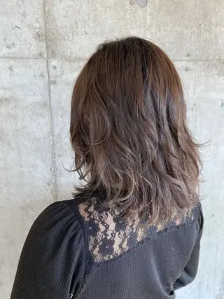 ミディアム カラー ❤️カラー得意 🧡松浦睦樹❤️のヘアスタイル