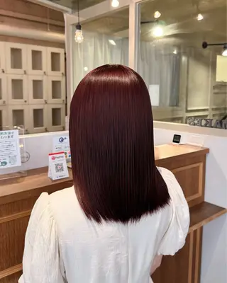 ミディアム カラー MAKES表参道所属・MAKE’S 表参道 🌟はるかのヘアスタイル