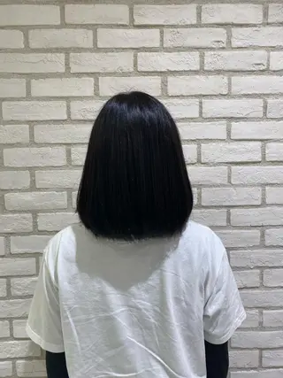 ミディアム カットモデル募集中 松原京のヘアスタイル