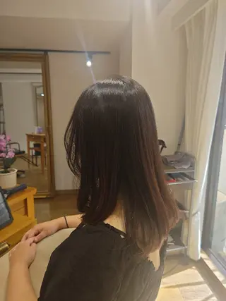 セミロング 日吉Riposo. 代表 石橋🌿のヘアスタイル
