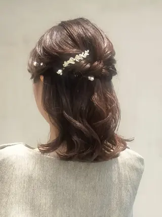 ヘアアレンジ ほんま ひろみのヘアスタイル