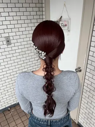 ヘアアレンジ 推し活＊イベントヘア 💕ゆり🐈🐾のヘアスタイル