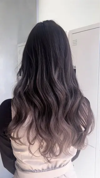 ロング カラー 渋谷ハイトーン/ デザインカラー阿部のヘアスタイル