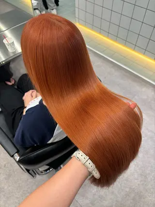 ロング カラー ハイトーン/ラベンダ ー/ユイナ🪄のヘアスタイル