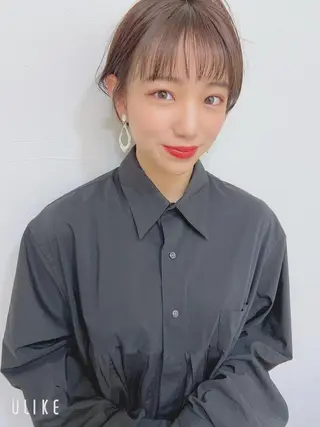 ショート カラー GLROW haruhiのヘアスタイル