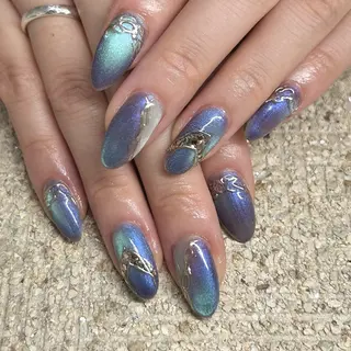 ネイル she nail studio所属・パラジェル/スカルプ salonOerbaのネイルデザイン