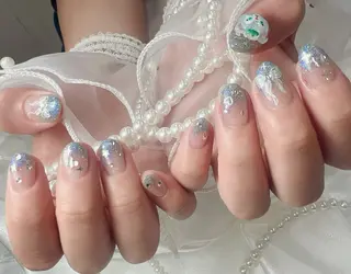 ネイル bijou nails所属・bijou nails　蓮のネイルデザイン