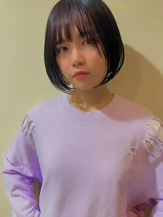 ショート 💫レイヤーカット✨ 透明感カラー工藤雄大のヘアスタイル