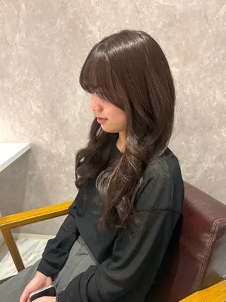 ロング カラー ヘアアレンジ 山田 快晴のヘアスタイル