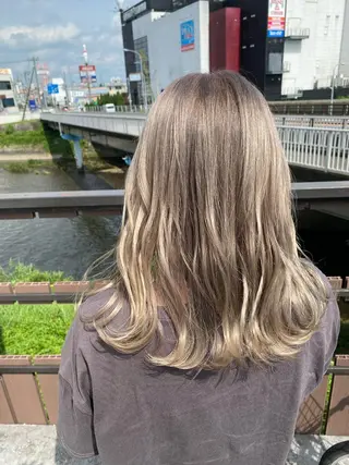 ミディアム 粕川 達哉のヘアスタイル