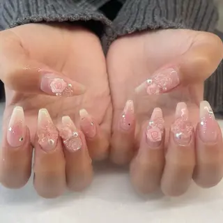 ネイル 💎🐰 saki. m 🐰💎のネイルデザイン