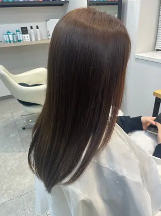 ロング カラー neaf【六本木】所属・韓国/愛されレイヤー 六本木/yuri🎀のヘアスタイル