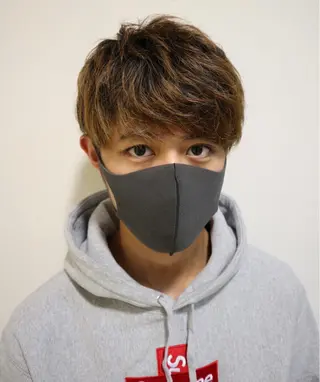 ショート カラー メンズ 柳澤 和也のヘアスタイル