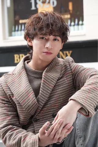 ショート パーマ メンズ 11.12月限定割引 fifth前比嘉💥のヘアスタイル