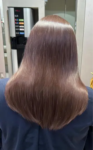 ロング カラー ミディアムヘア Chifumiのヘアスタイル