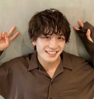 パーマ メンズ 🛑柔らか透明感 カラー🛑大谷のヘアスタイル