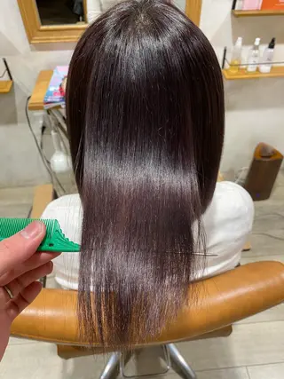 カラー パーマ keshiki大名所属・Keshiki大名 安部 真輝のヘアスタイル