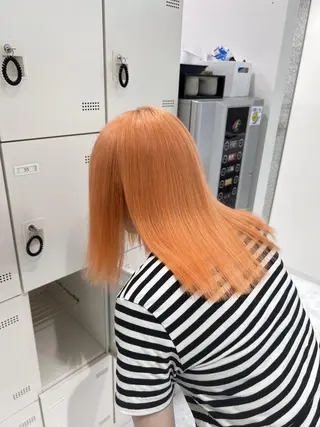 ミディアム カラー 💗爆美女製造機💗 ハイトーン-髪質改善のヘアスタイル