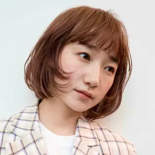 ショート レイヤー/パーマ/ 艶カラー/💚千琴のヘアスタイル