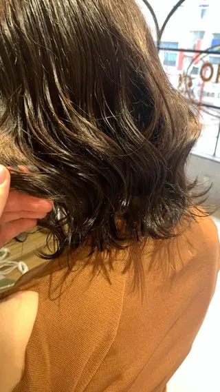 ミディアム カラー SOAR武蔵小杉所属・💜ハナエ💜 オーダーメイド美髪✨のヘアスタイル