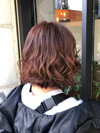 ショート カラー あらい なつみのヘアスタイル