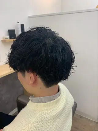 パーマ メンズ 小林 羽蘭のヘアスタイル