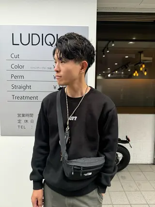 パーマ メンズ SOYON守口ジャガータウン店【ソヨン】所属・AKI 🐉のヘアスタイル